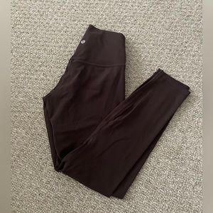 Lululemon Align tights brown size 4